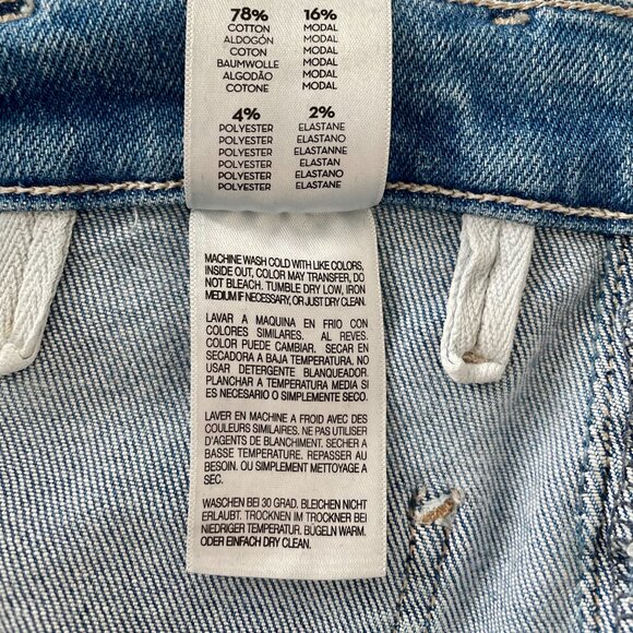 MOTHER The Hustler Roller Patch Pocket Sneak – High-Rise – Size 29 - Picture 8 of 8